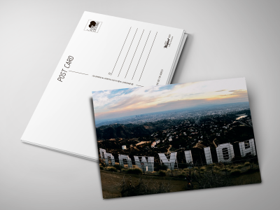 Почтовая открытка «Hollywood»