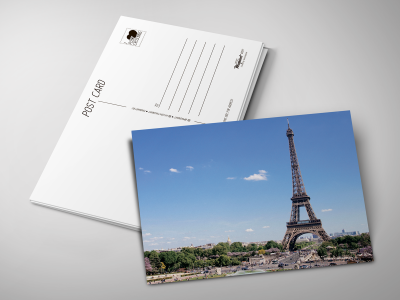 Почтовая открытка «Эйфелева башня»