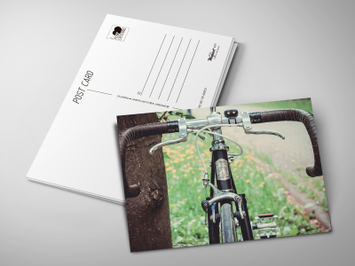 Почтовая открытка «Велосипед»