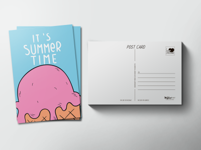 Почтовая открытка «Summer time»