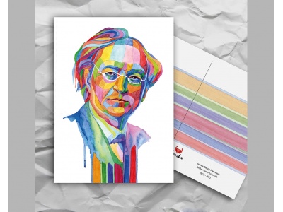 Почтовая открытка из серии «Писатели и поэты: Тютчев Ф. И.»