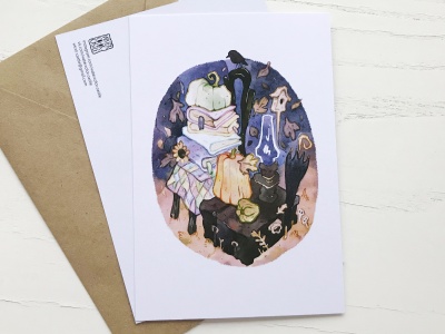 Открытка «Дождь».