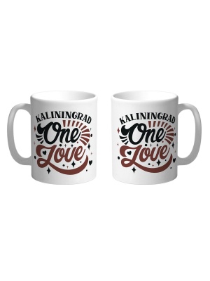 Кружка «One love» Калининград