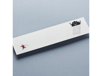 Закладка книжная «Злая туча»